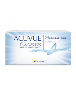 Мягкие контактные линзы ACUVUE OASYS with HYDRACLEAR PLUS 12pk/14.0/8.8