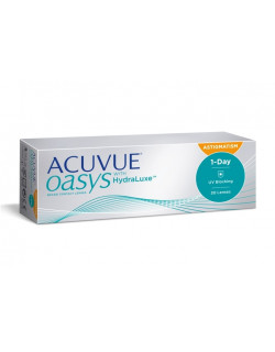 Мягкие контактные линзы ACUVUE OASYS with HydraLuxe for ASTIGMATISM 30pk/14.3/8.5