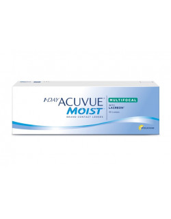 Мягкие контактные линзы ACUVUE MOIST MULTIFOCAL with LACREON 30pk/14.3/8.4