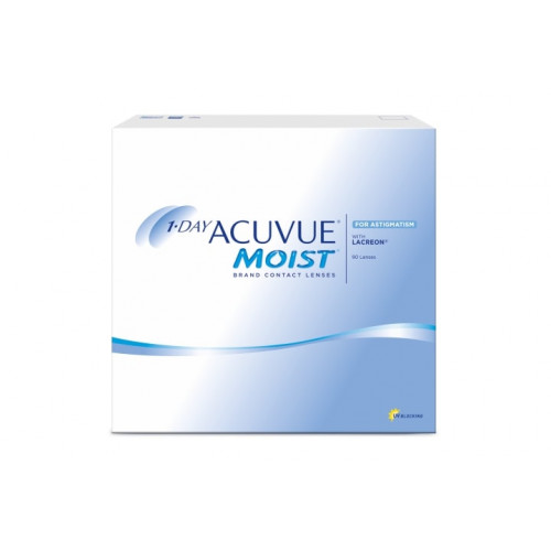 Контактные линзы ACUVUE MOIST for ASTIGMATISM with LACREON – комфорт весь день