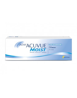 Мягкие контактные линзы ACUVUE MOIST for ASTIGMATISM with LACREON 30pk/14.5/8.5