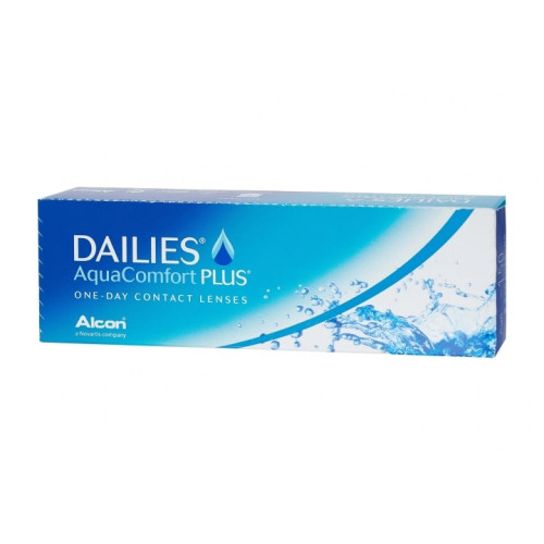 Мягкие контактные линзы Dailies AquaComfort Plus 30pk/14.0/8.7