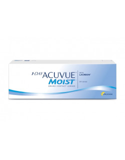 Мягкие контактные линзы ACUVUE MOIST with LACREON 30pk/14.2/8.5