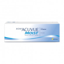 Мягкие контактные линзы ACUVUE MOIST with LACREON 30pk/14.2/9.0