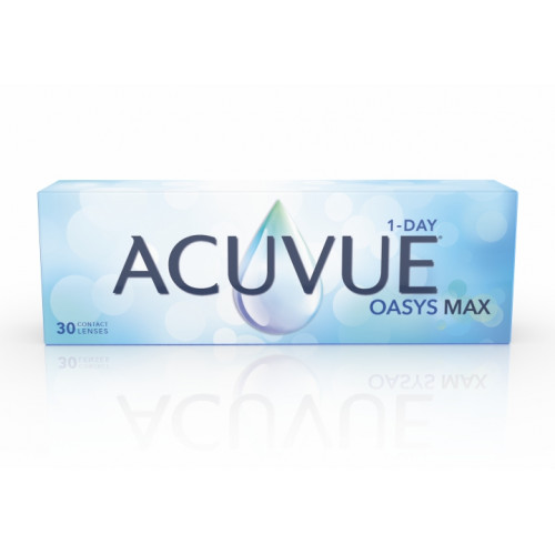 Мягкие контактные линзы ACUVUE OASYS MAX 30pk/14.3/8.5 - комфорт и четкость зрения в Чите