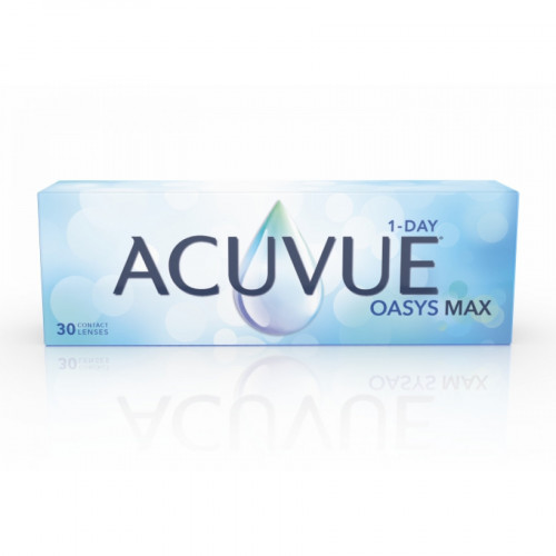 Мягкие контактные линзы ACUVUE OASYS MAX 30pk/14.3/9.0 - комфорт и четкость зрения в Чите