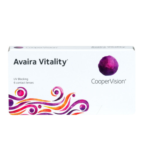 Мягкие контактные линзы Avaira Vitality 6pk - комфорт и четкость зрения