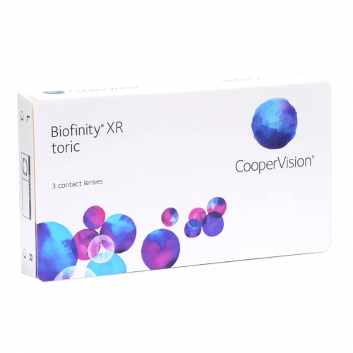 Мягкие контактные линзы Biofinity XR Toric – комфорт и четкость зрения