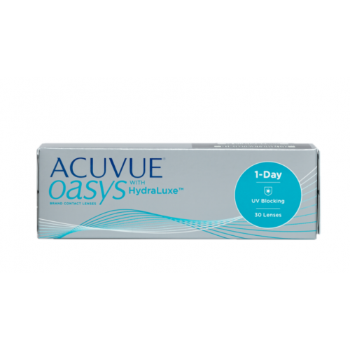 Контактные линзы ACUVUE OASYS with HydraLuxe 30pk/14.3/8.5 : комфорт и четкость зрения