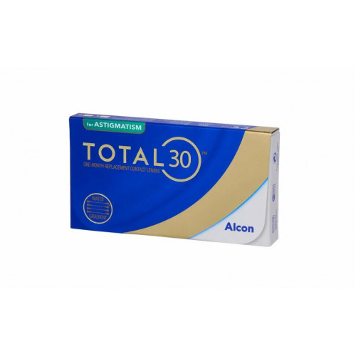 Мягкие контактные линзы TOTAL30 for Astigmatism  комфорт и ясное зрение для астигматизма
