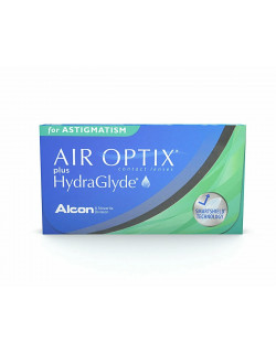 Мягкие контактные линзы Air Optix plus HydraGlyde for Astigmatism 3pk/14.5/8.7