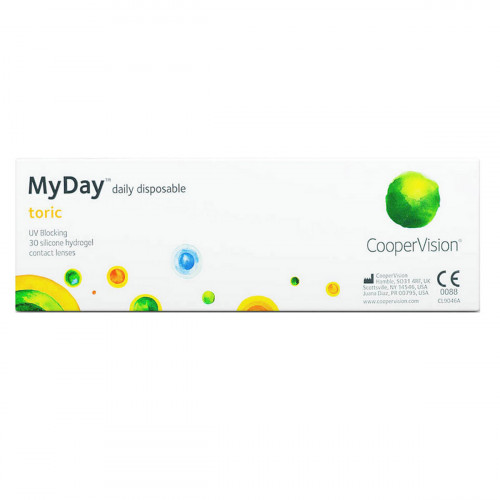 Мягкие контактные линзы MyDay Toric - комфортное решение для коррекции астигматизма