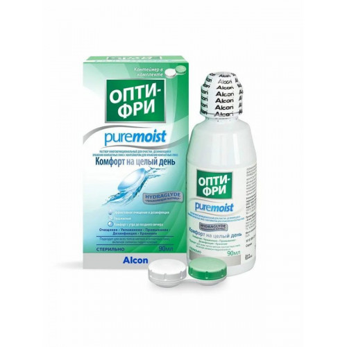 Многофункциональный раствор Опти-Фри Pure Moist 90мл от ALCON